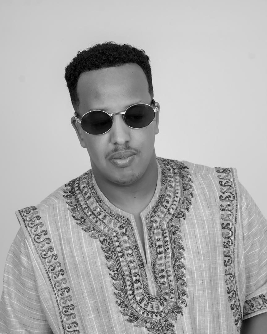 Abdirahman Fiili in traditional Somali dress