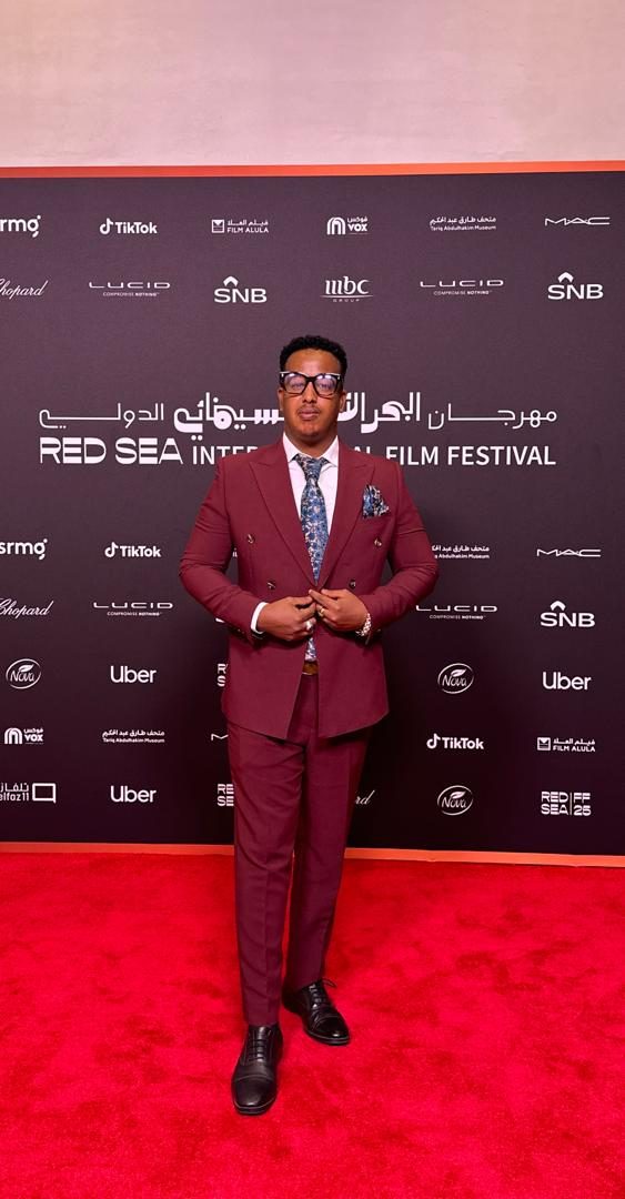 Abdirahman Fiili at the Red Sea International Film Festival